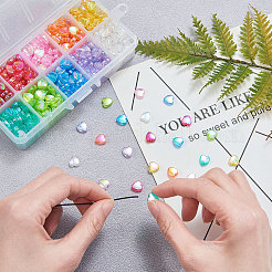 Eco-Friendly Transparent Acrylic Beads&nbsp;TACR-CJ0001-02