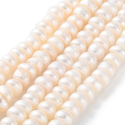 Natural Cultured Freshwater Pearl Beads Strands&nbsp;PEAR-I007-02N-03C