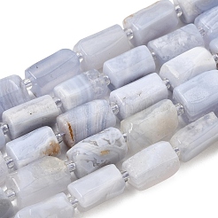 Natural Blue Lace Agate Beads Strands&nbsp;GG-CBA8682-A03-01
