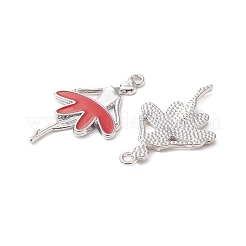 10Pcs 5 Colors Alloy Enamel Pendants&nbsp;ENAM-YW0002-90