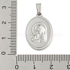 Non-Tarnish 304 Stainless Steel Pendants&nbsp;STAS-B071-02A-01P