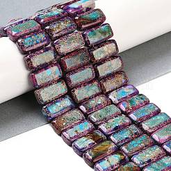 Dyed Natural Imperial Jasper Beads Strands&nbsp;G-G118-C04-01