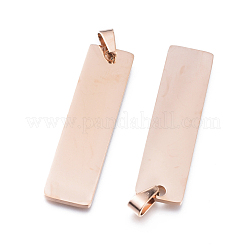 Ion Plating(IP) 304 Stainless Steel Pendants&nbsp;STAS-F241-01B-RG