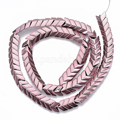 Electroplated Non-magnetic Synthetic Hematite Beads Strands&nbsp;G-S365-023B