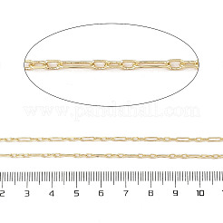 Rack Plating Brass Link Chains&nbsp;CHC-A010-08G