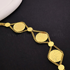 Elegant Brass Link Chain Bracelets for Women&nbsp;IA9135