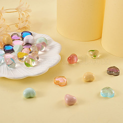 60Pcs 15 Style Transparent and Opaque Resin Cabochons&nbsp;CRES-CD0001-06