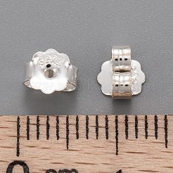 925 Sterling Silver Friction Ear Nuts&nbsp;STER-L063-09S