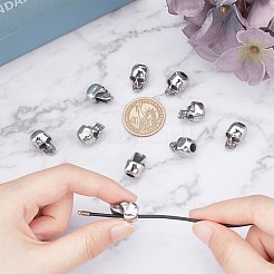 304 Stainless Steel European Beads&nbsp;STAS-A032-072AS