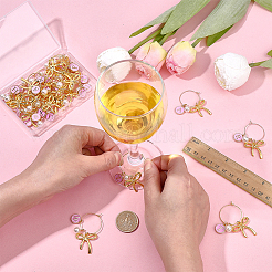 26Pcs Alloy Enamel Wine Glass Charms&nbsp;AJEW-FG00017