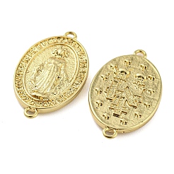 Rack Plating Brass Connector Charms&nbsp;KK-Q804-27G