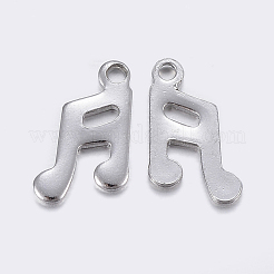 Tarnish Resistant 304 Stainless Steel Charms&nbsp;STAS-F159-64P