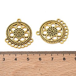 10Pcs Tibetan Style Zinc Alloy Hollow Chandelier Component Links&nbsp;FIND-WH0366-360B