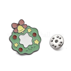 Christmas Theme Zinc Alloy Enamel Pin Brooch for Backpack Clothes&nbsp;JEWB-R003-02EB-02