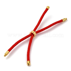 Adjustable Nylon Twisted Cord Bracelet Making&nbsp;MAK-L039-01G
