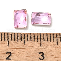 Glass Rhinestone Cabochons&nbsp;RGLA-P037-12A-D223