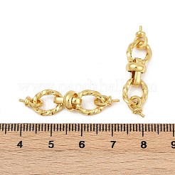 真鍮ヒートンキャップ  18KGP本金メッキ  8.5x36x7mm  ピン：1mm&nbsp;KK-D375-29G