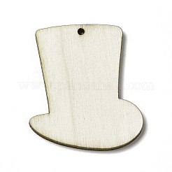American Flag Theme Single Face Printed Aspen Wood Pendants&nbsp;WOOD-G014-11
