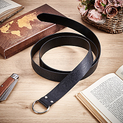 Medieval Viking Imitation Leather Chain Belts for Men&nbsp;AJEW-WH20020-261A