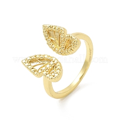 Butterfly Cuff Rings&nbsp;RJEW-G337-12G