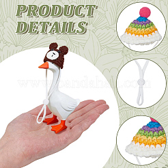 8Pcs 8 Styles Polyester Doll Hat&nbsp;DIY-SC0033-54A