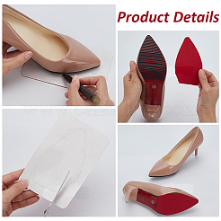 Anti Skid Rubber Shoes Bottom Heel Sole&nbsp;FIND-WH0173-018D
