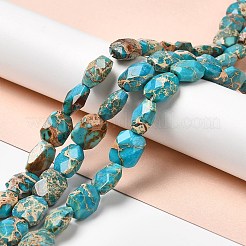 Natural Imperial Jasper Beads Strands&nbsp;G-F752-B01
