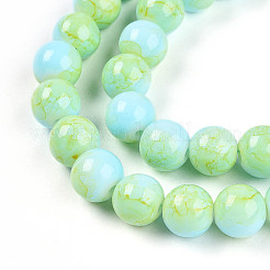 Baking Paint Glass Beads&nbsp;X1-DGLA-N003-10mm-C04