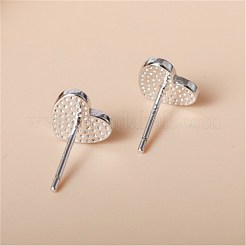 Heart Enamel Stud Earrings for Girl Women&nbsp;EJEW-BB46109-A