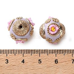 Handmade Polymer Clay Indonesia Beads&nbsp;IPDL-H001-22KCG-02
