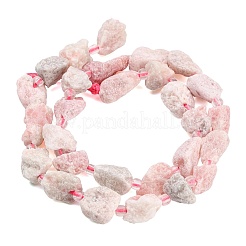 Raw Rough Natural Pink Tourmaline Beads Strands&nbsp;GG-CBA0B77-A12-01