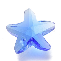 Faceted Glass Charms&nbsp;GLAA-H101-A-03