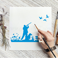 Plastic Hollow Out Drawing Painting Stencils Templates&nbsp;DIY-WH0396-846