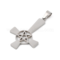 304 Stainless Steel Pendants&nbsp;STAS-C116-02P