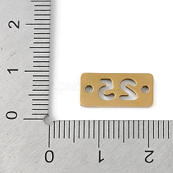 304 Stainless Steel Connector Charms&nbsp;STAS-L279-020G