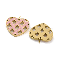 316 Surgical Stainless Steel Enamel Pendants&nbsp;STAS-M073-09A-02G