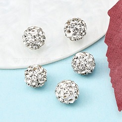 Pave Disco Ball Beads&nbsp;RB-H258-8MM-001