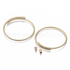 Alloy Cuff Bangles Making&nbsp;PALLOY-N158-035LG