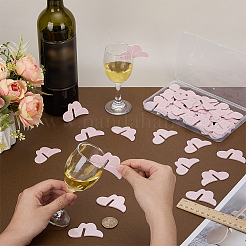 50Pcs Acrylic Wine Glass Charms&nbsp;AJEW-FG0005-09