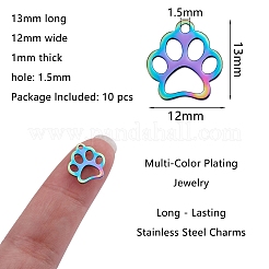 201 Stainless Steel Pet Charms&nbsp;STAS-SZ0001-71