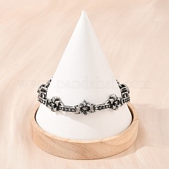 304 Stainless Steel Link Chain Bracelets&nbsp;BJEW-D379-01AS