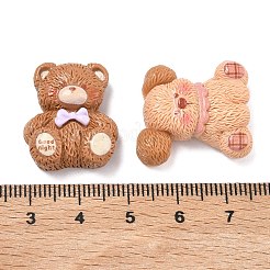 動物の不透明樹脂カボション  ミックスカラー  混合図形  23~27x18~22x8~9mm&nbsp;CRES-A061-03