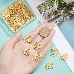60Pcs Alloy Pendant Rhinestone Settings for Enamel&nbsp;FIND-SC0006-03