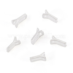 6Pcs 925 Sterling Silver Hollow Initial Beads&nbsp;STER-TA0001-53Y