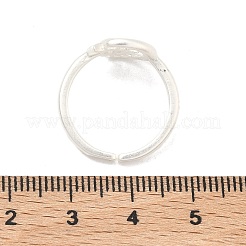 真鍮のカフオープンリング  太陽と月  マットシルバーカラー  12.5mm  usサイズ5 1/2(16.1mm)&nbsp;RJEW-C157-04MS