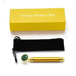 Natural Green Aventurine Electric Massage Sticks&nbsp;G-E515-13M
