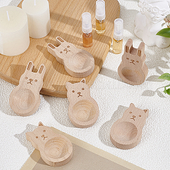 8Pcs 2 Style Beechwood Aromatherapy Diffuser Ornaments&nbsp;DJEW-PH0001-71