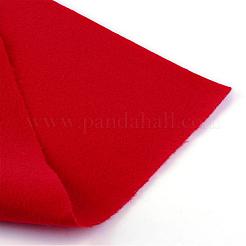 DIYクラフト用品不織布刺繍針フェルト  レッド  450x1.2~1.5mm  約1m /ロール&nbsp;DIY-R069-06