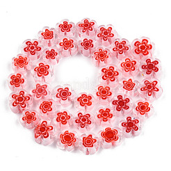 Handmade Millefiori Glass Bead Strands&nbsp;LAMP-N029-017D-21