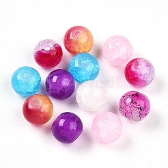 Baking Paint Imiation Jade Glass Beads&nbsp;X1-DGLA-S115-8mm-MY